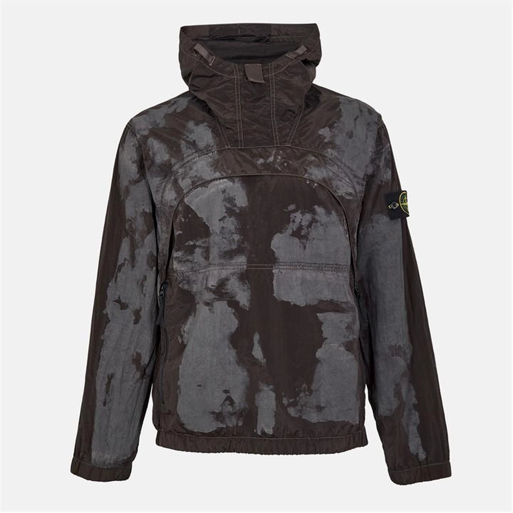 Stone Island Camo Smock - Green